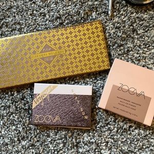 Zoeva bundle - 2 eyeshadow palettes and a bronzer